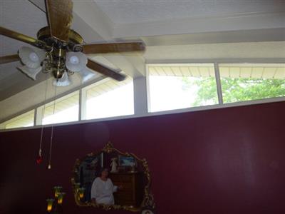 Master BR ceiling
